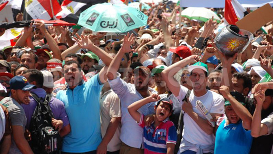 การชุมนุมครั้งใหญ่ในท้องถิ่นหลายแห่งของอียิปต์